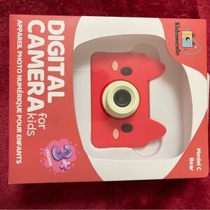 BRAND NEW- Red Digital Camera for Kids (never opened)